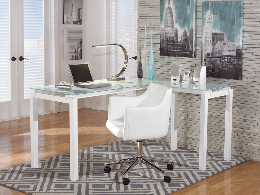 H410-24 Office L-Desk