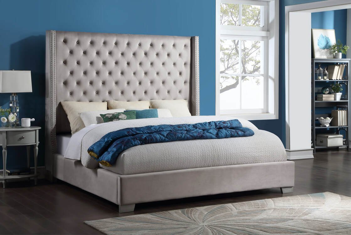 HH329-S 6ft Diamond Bed -Queen, King
