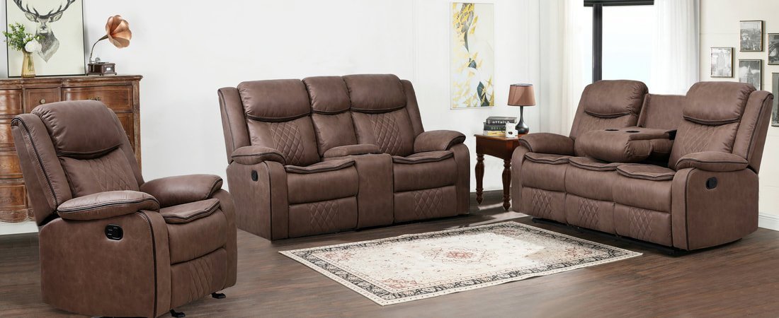 westonbrown_orig-1.jpg Weston Brown - 3PC Reclining Living Room Set